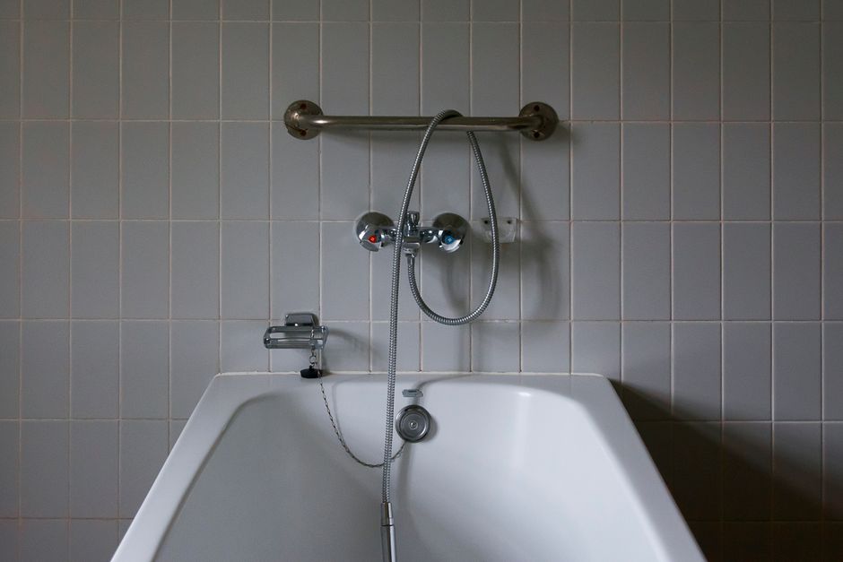 Before — Tinley Park Vanity Upgrade — Vanity & Fixture Upgrade bathroom remodel